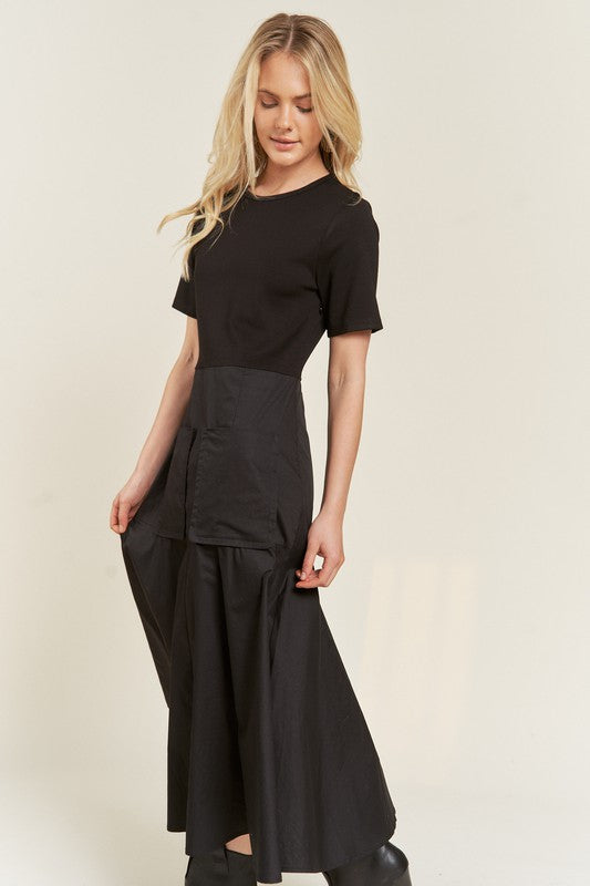 PLUS Jade by Jane Knit Mix Dress
