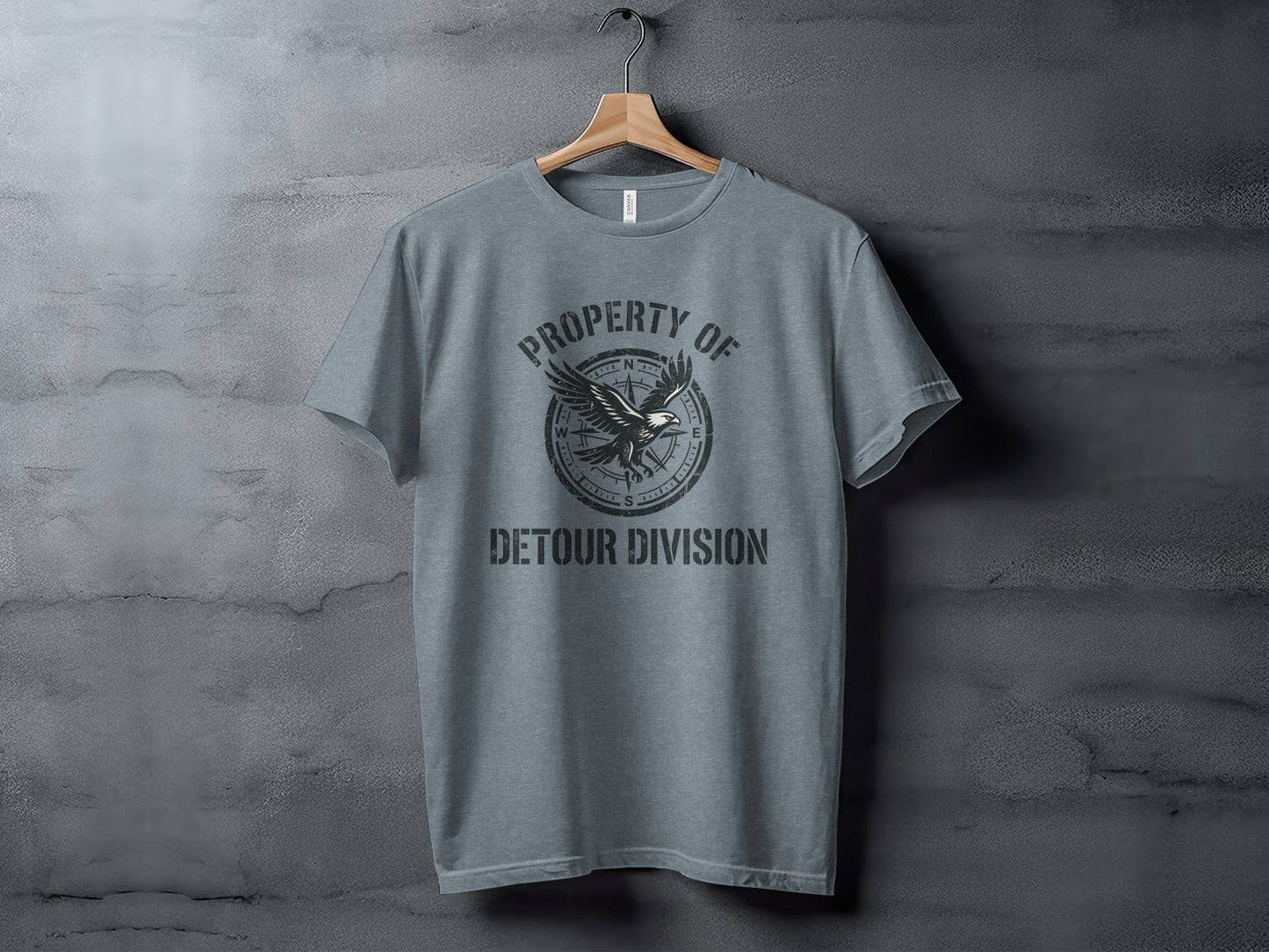 Rugged Detour Division Compass Eagle Tee Wilderness Shirt