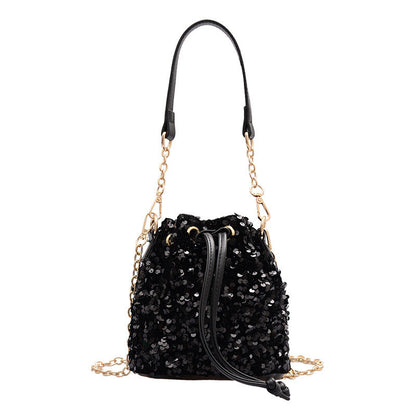 Sequins Cute Mermaid  Female Shoulder Messenger Bag