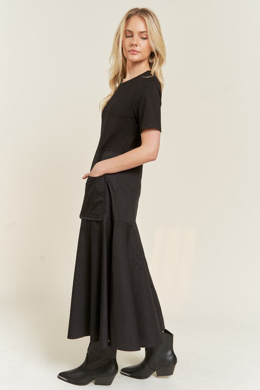 PLUS Jade by Jane Knit Mix Dress