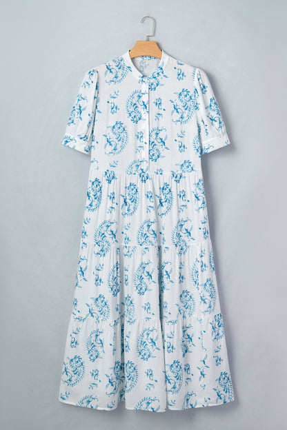 Milana Short Sleeve Maxi PLUS Dress