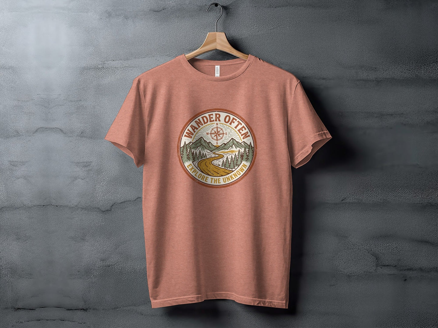 The Original Wander Often Vintage Explorer Adventure Top