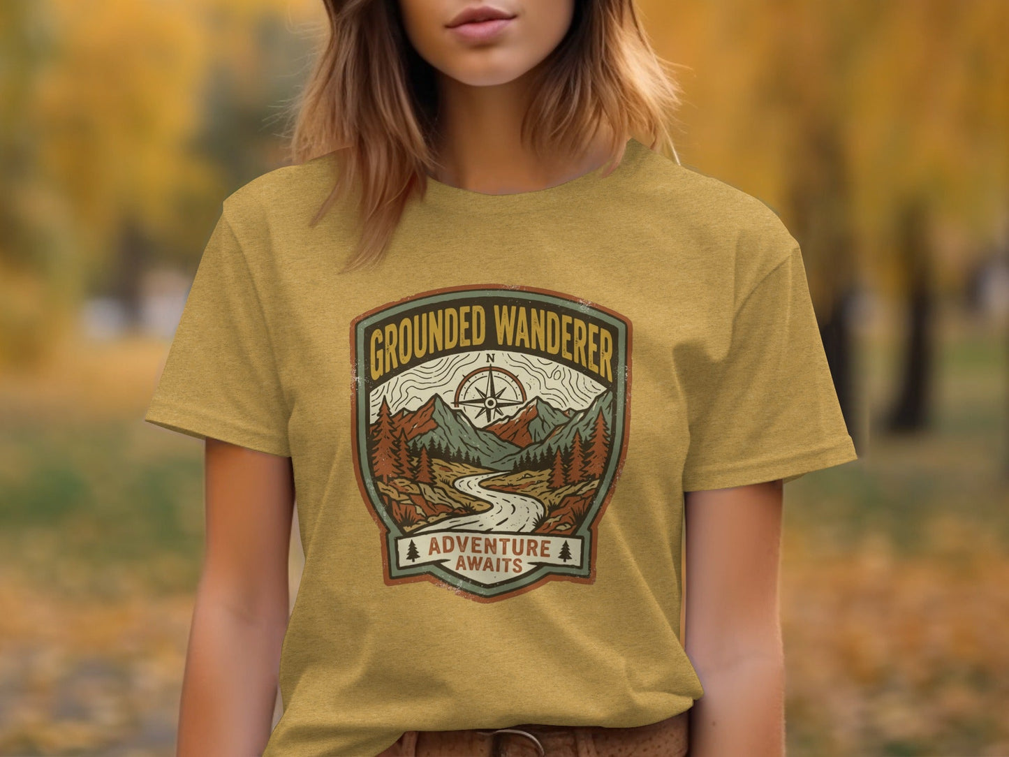 Heritage Grounded Wanderer Adventure Nomad Tee