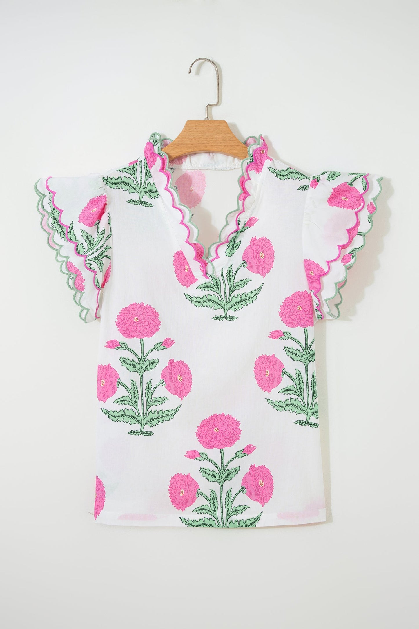 Mariah Detail Short Sleeve Blouse