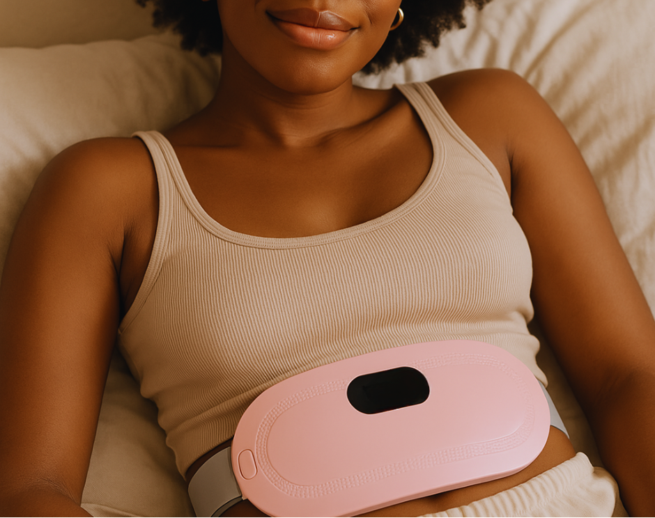 KUSHIE CrampReset – Menstrual Pain Relief Belt