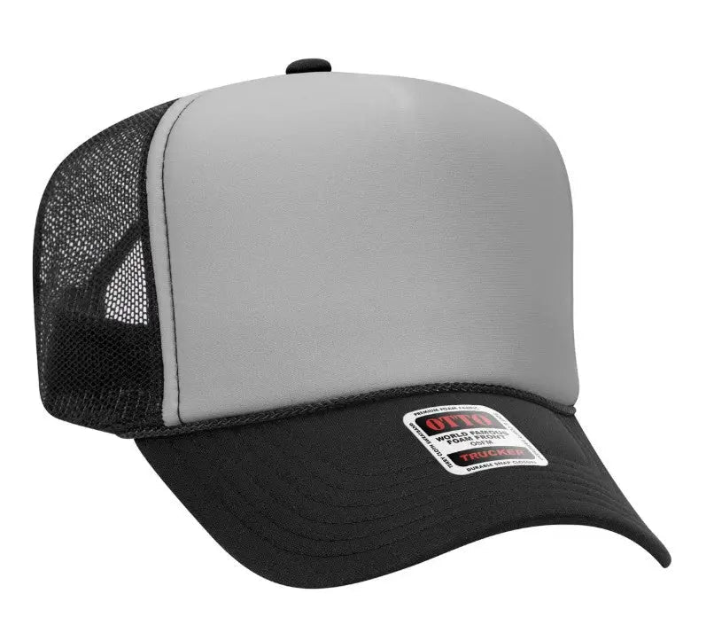 I Get Us In Trouble Adult Otto Foam Trucker Hat