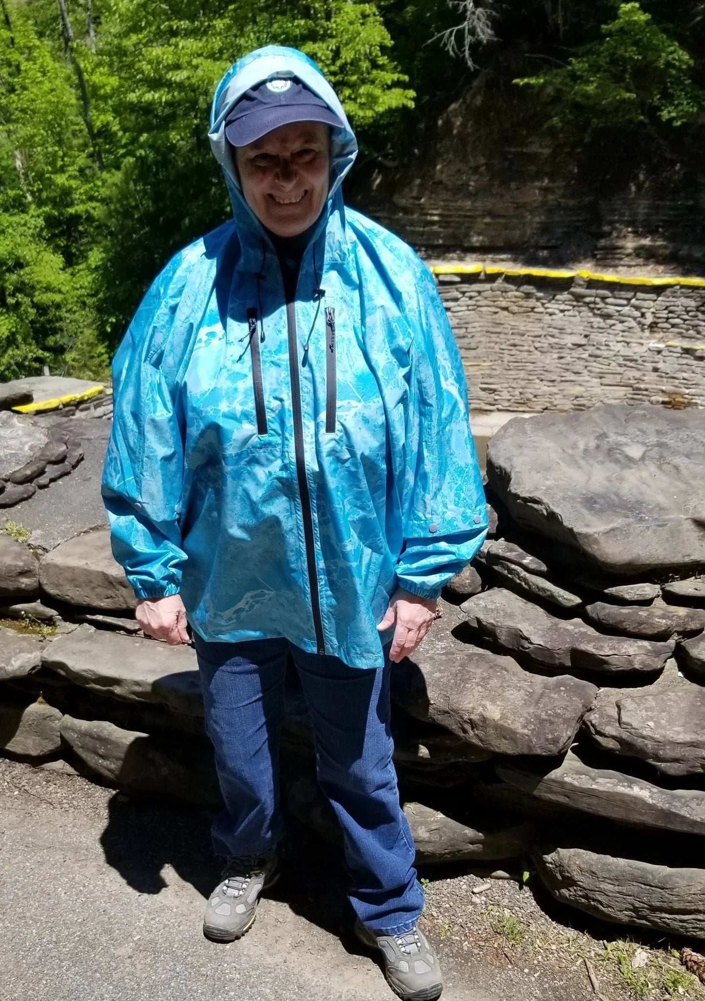 Brella Light Blue Rain Jacket