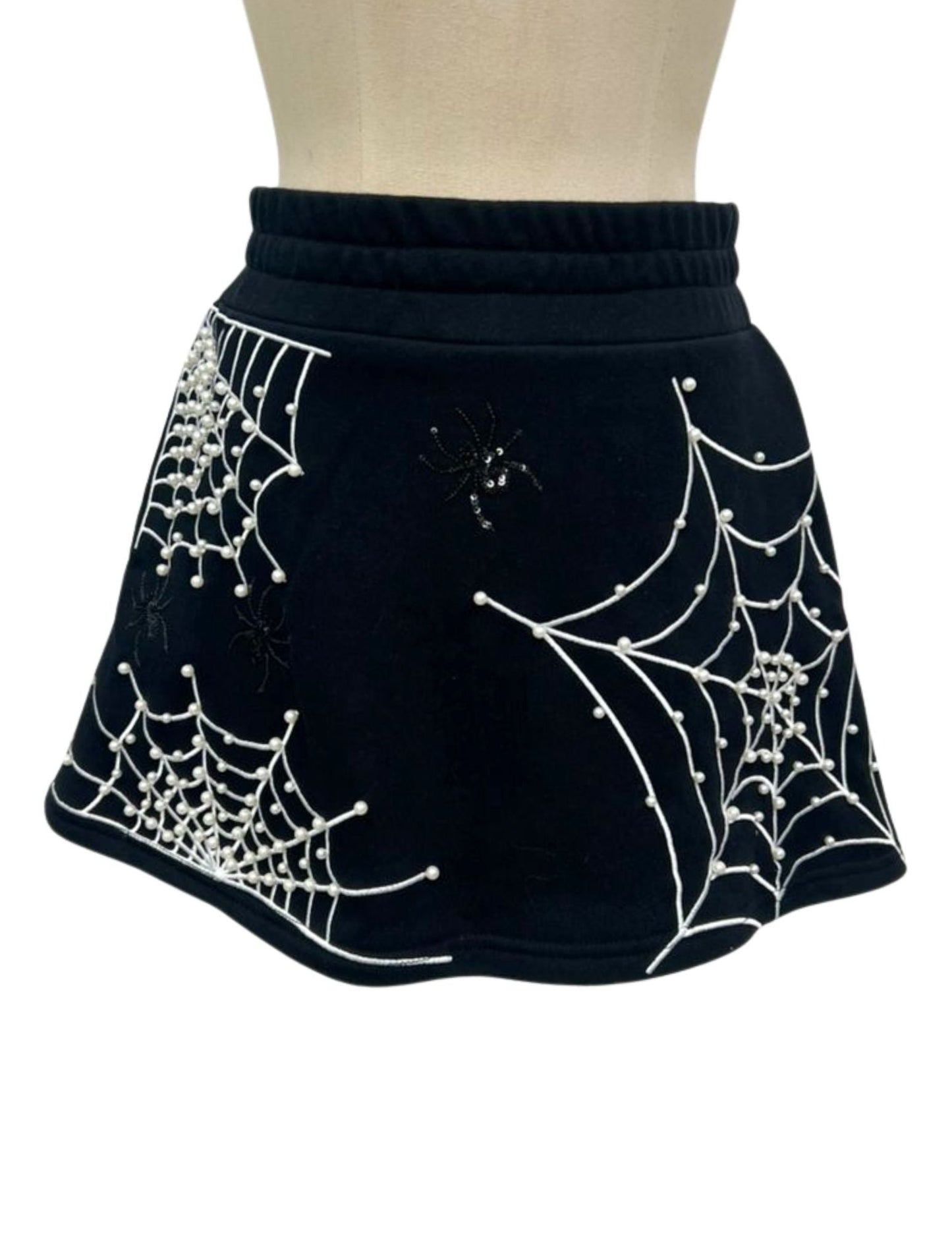 Brianna Cannon • PEARL SPIDER WEBS SKIRT/SKORT