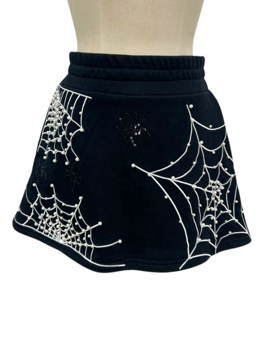 Brianna Cannon • PEARL SPIDER WEBS SKIRT/SKORT