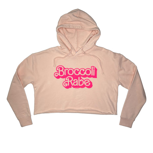 Broccoli Rabe Crop Top Hoodie