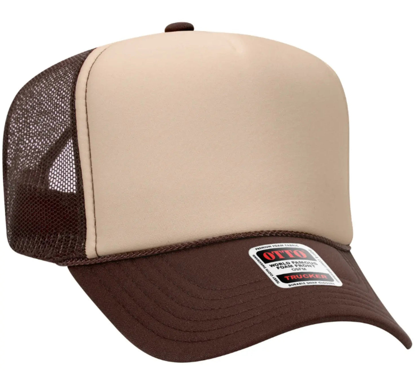 I Get Us In Trouble Adult Otto Foam Trucker Hat