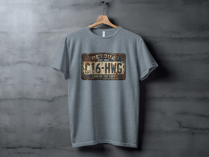 Land of the Lost Detour Plate: The Explorer's Adventure Tee