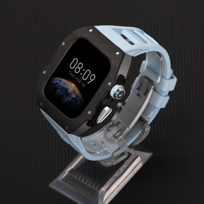 Luxury Mod Kit for Apple Watch 10/11 (42/46mm) - Silver Edition