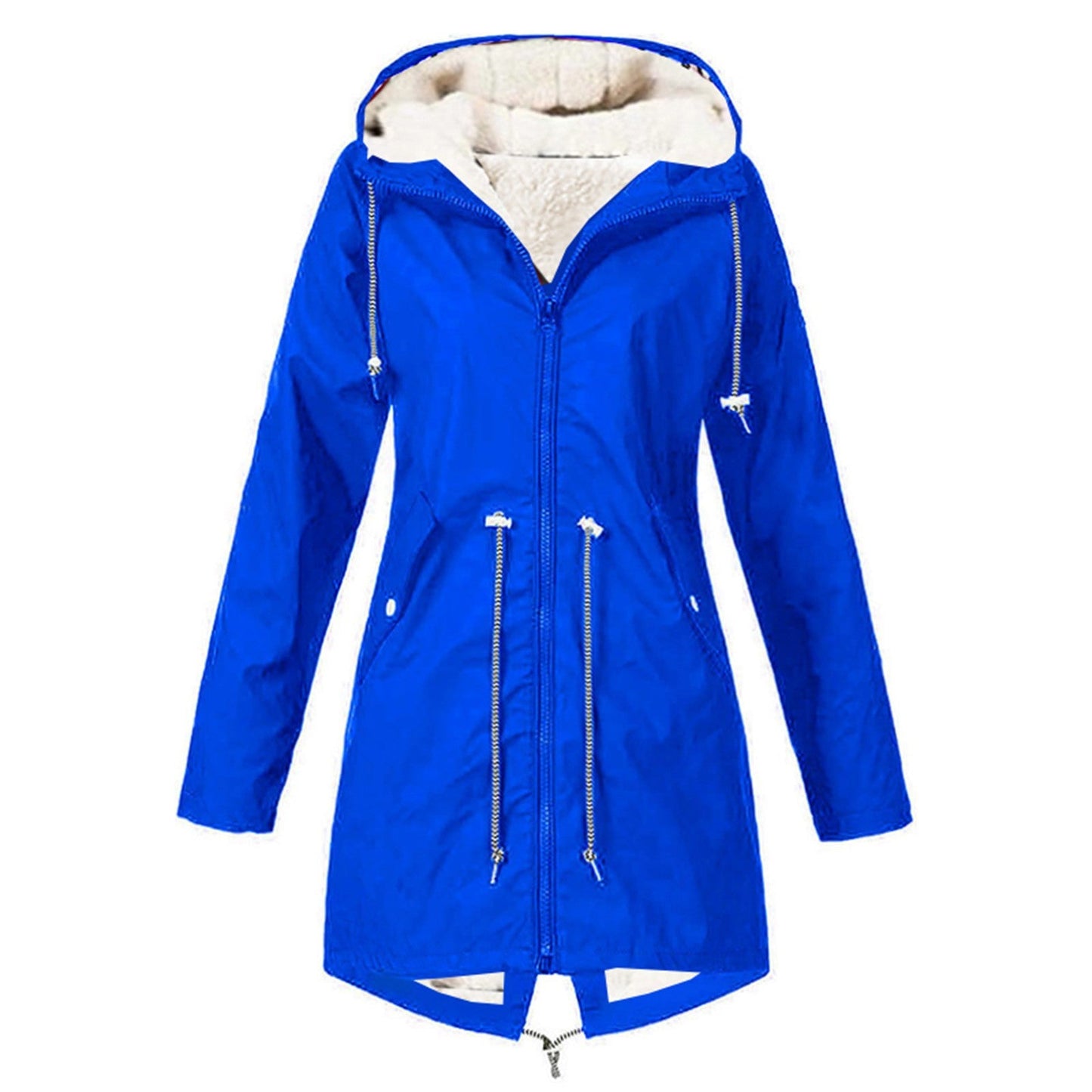 Sports Waterproof Jacket Plus Size Cotton-padded Clothes Fleece-lined See size chart under “more details”