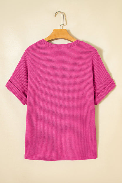 Alexia Short Sleeve Knit Top