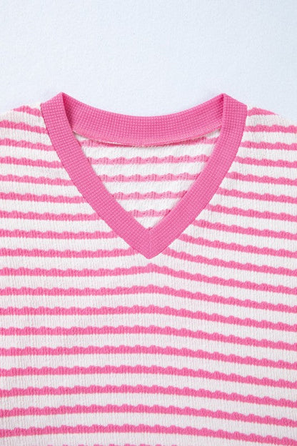 Georgia Trim Short Sleeve Top