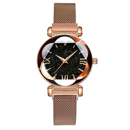 Star watch steel belt watch ladies casual watch (See size chart where applicable)
