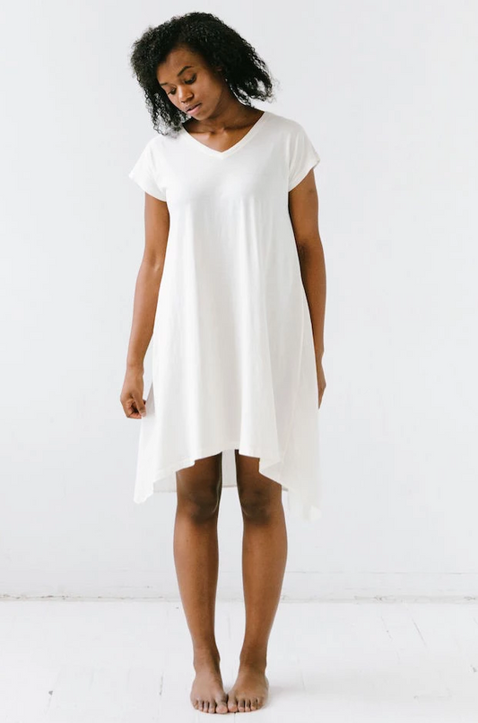 Salua Cap Sleeve Nightgown