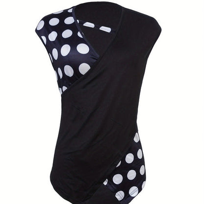 Women's Sleeveless Collar With Unique Design Women's Blouse