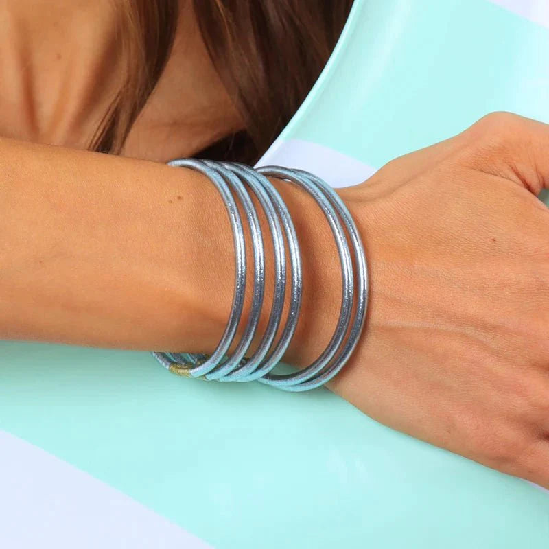 Budhagirl Celeste Lumine All Weather Bangles® (Set of 6)