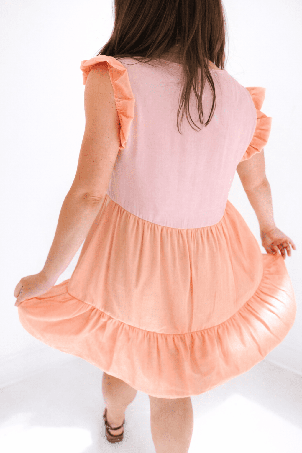 Chelsea Chambray Dress - Two Tone