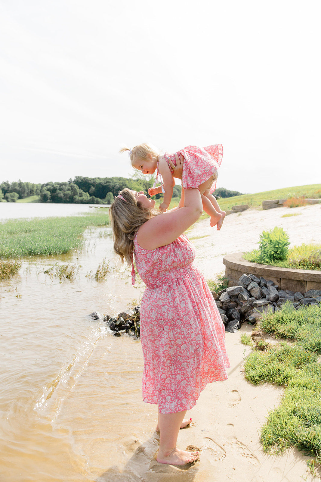 The Kiley Tank Dress in Watermelon Sorbet