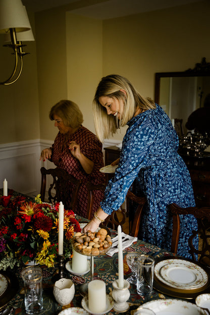 The Savana Midi Dress in Winter Blossom