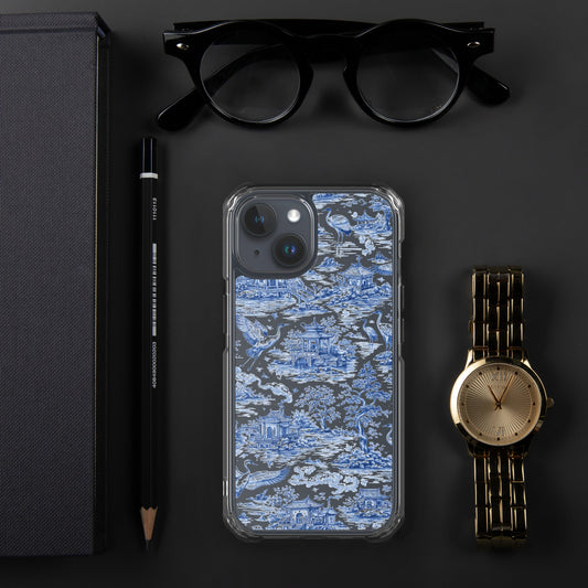 Storks Chinoiserie Clear Case for iPhone