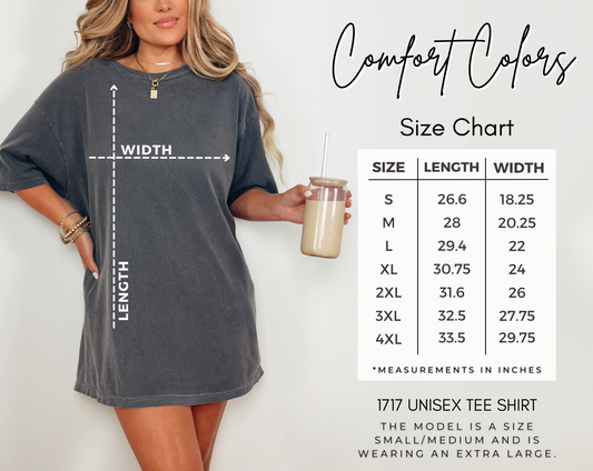 USA Distressed Comfort Colors Tee