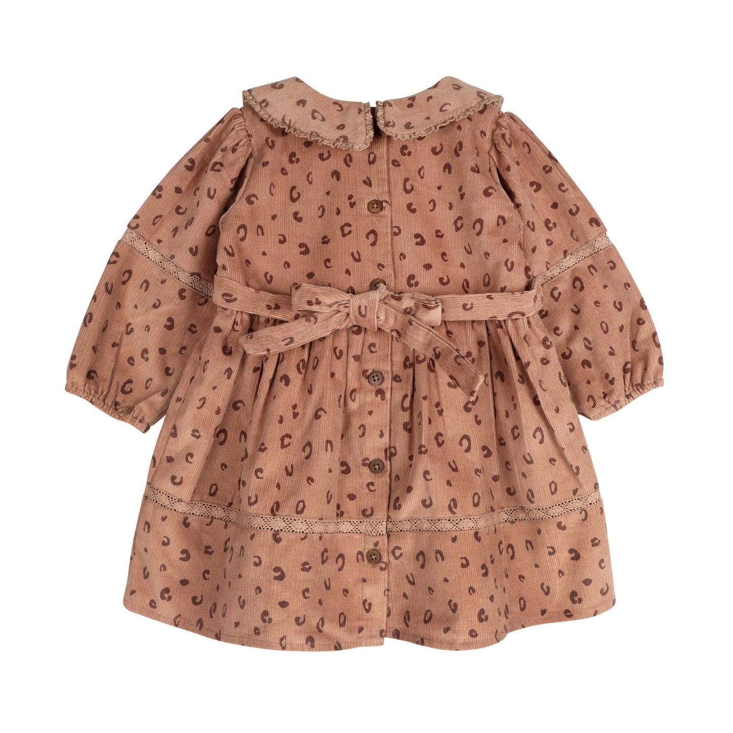 Cord Crush Animal Print Dress | Lavender & Onion Corduroy