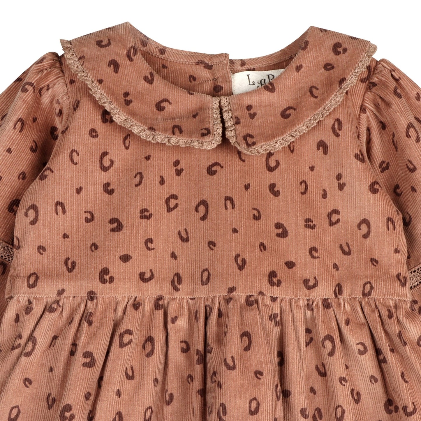 Cord Crush Animal Print Dress | Lavender & Onion Corduroy