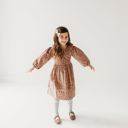 Cord Crush Animal Print Dress | Lavender & Onion Corduroy