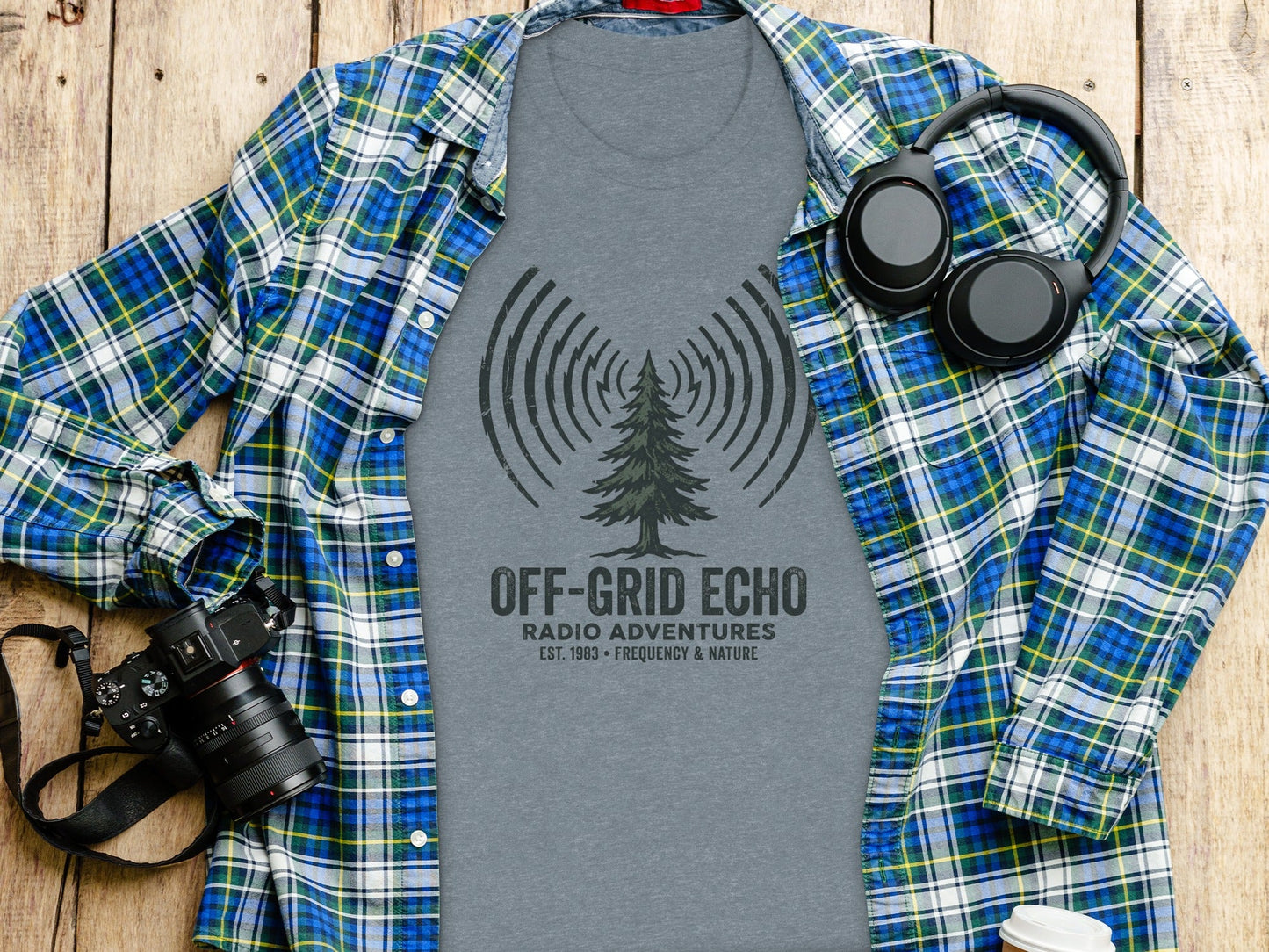 Off-Grid Radio Adventures - Vintage Outdoor Apparel