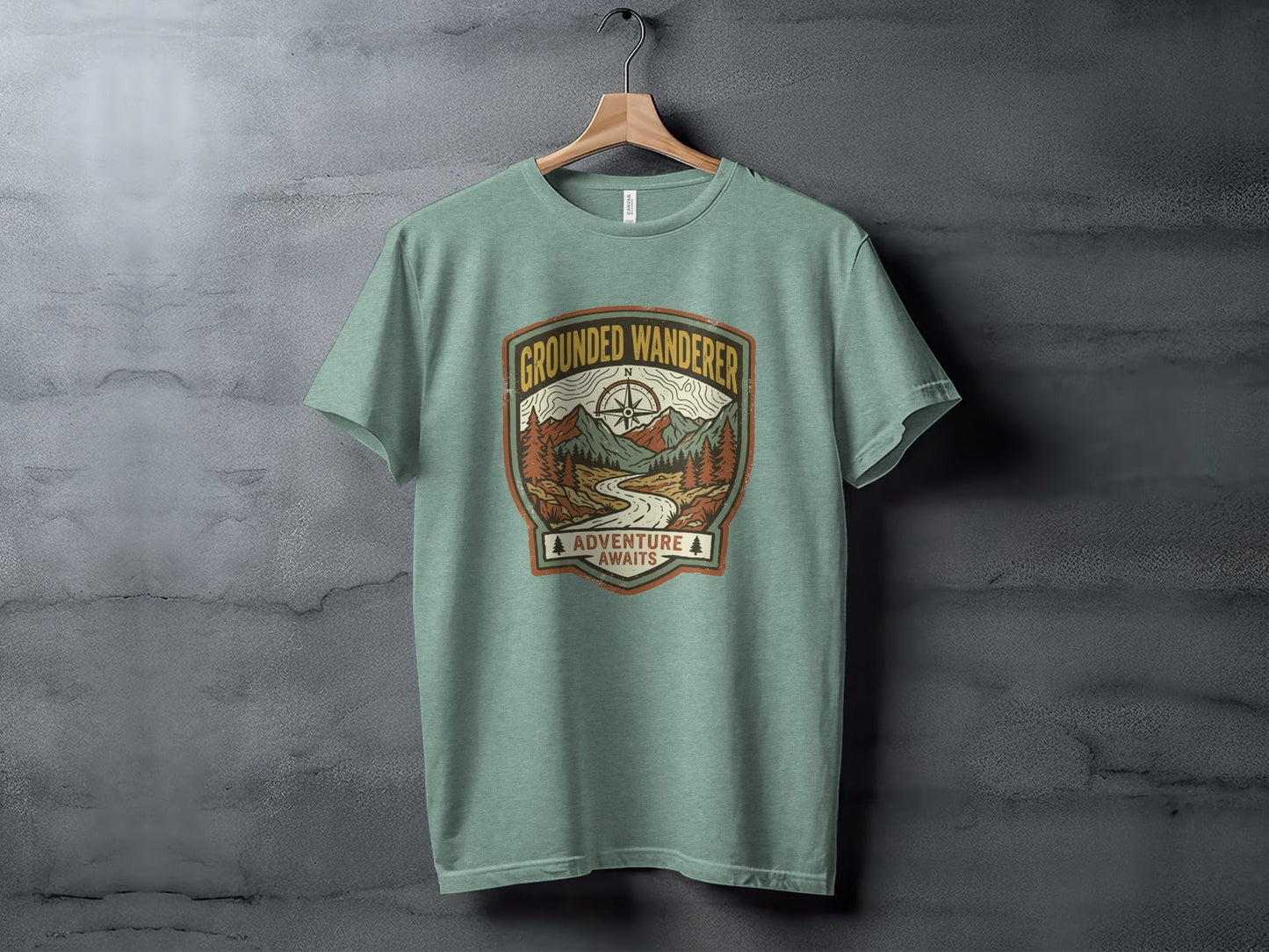 Heritage Grounded Wanderer Adventure Nomad Tee