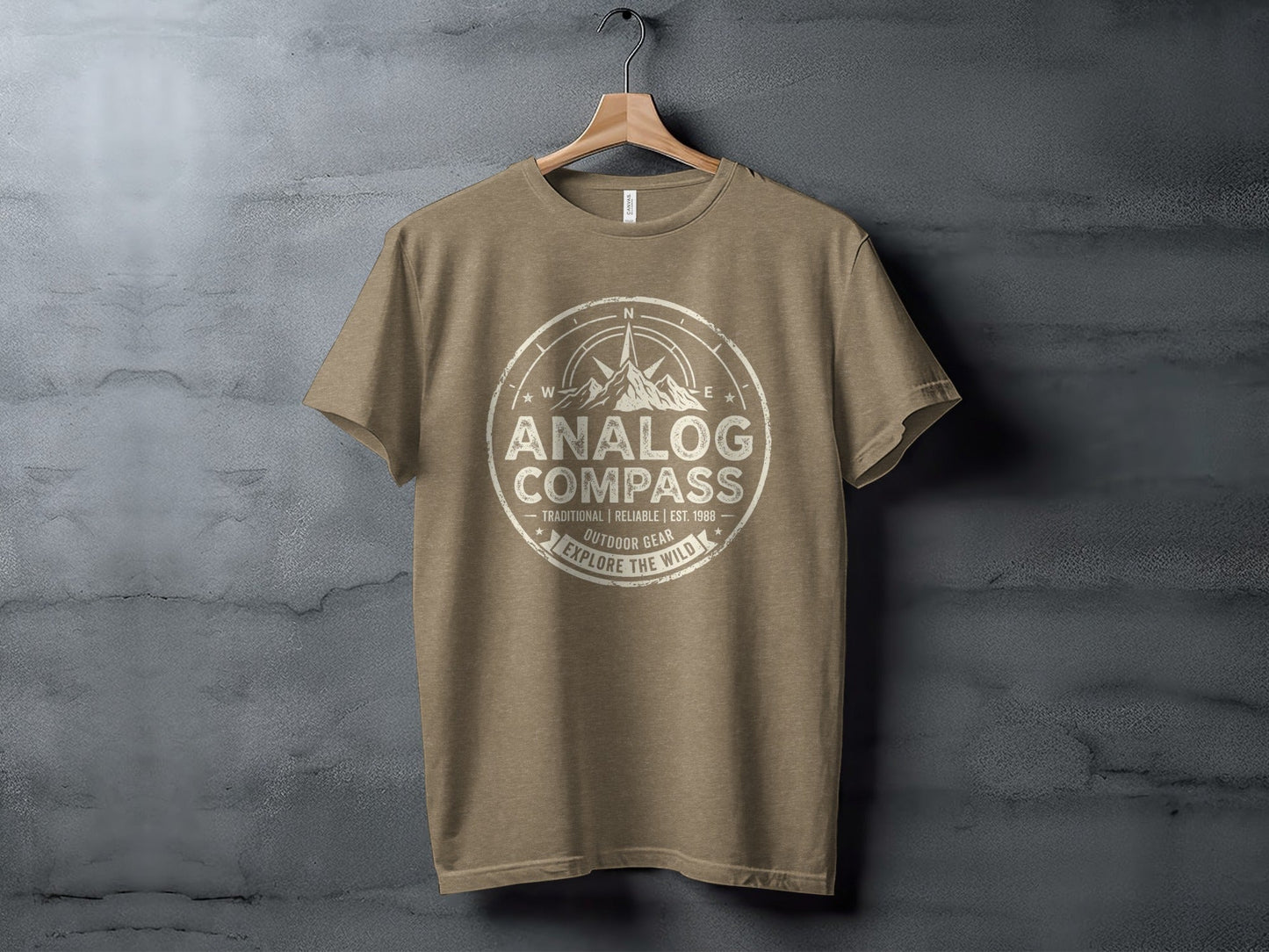 Analog Compass Heritage: The Explorer's Adventure Tee