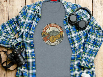 Rugged Wild & Unfiltered Explorer Wilderness Shirt