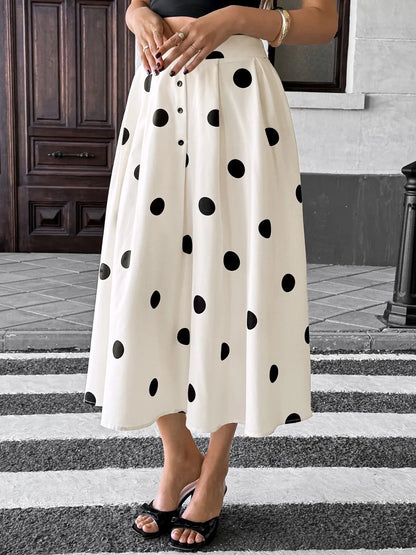 Polka Dot Skirt See size chart under “more details”