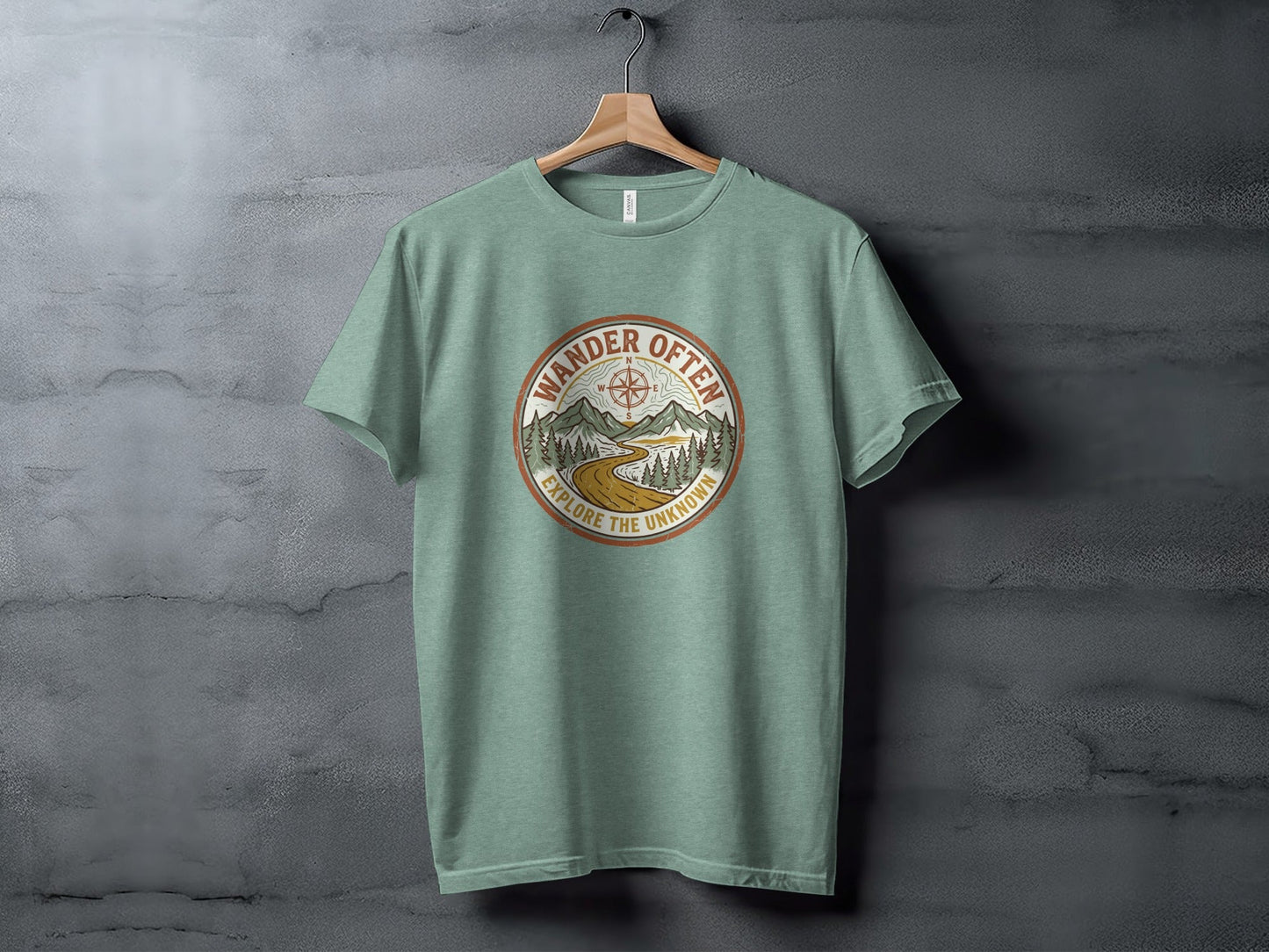 The Original Wander Often Vintage Explorer Adventure Top