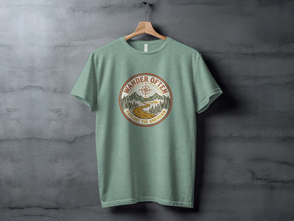 The Original Wander Often Vintage Explorer Adventure Top