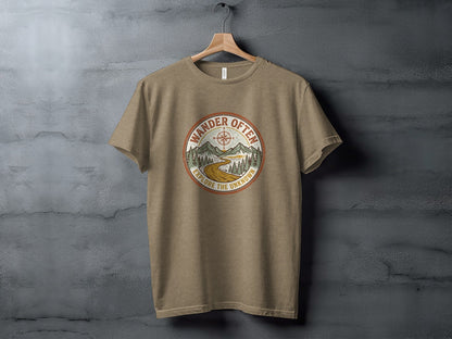 The Original Wander Often Vintage Explorer Adventure Top