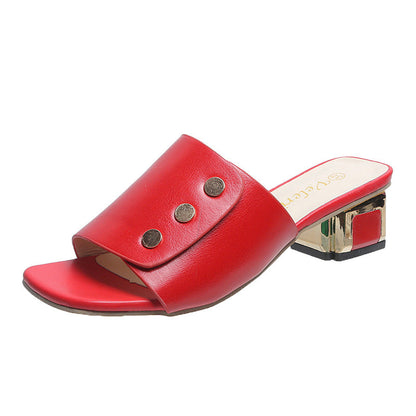 Womens Fashion Wedge Slippers See size chart under “more details”