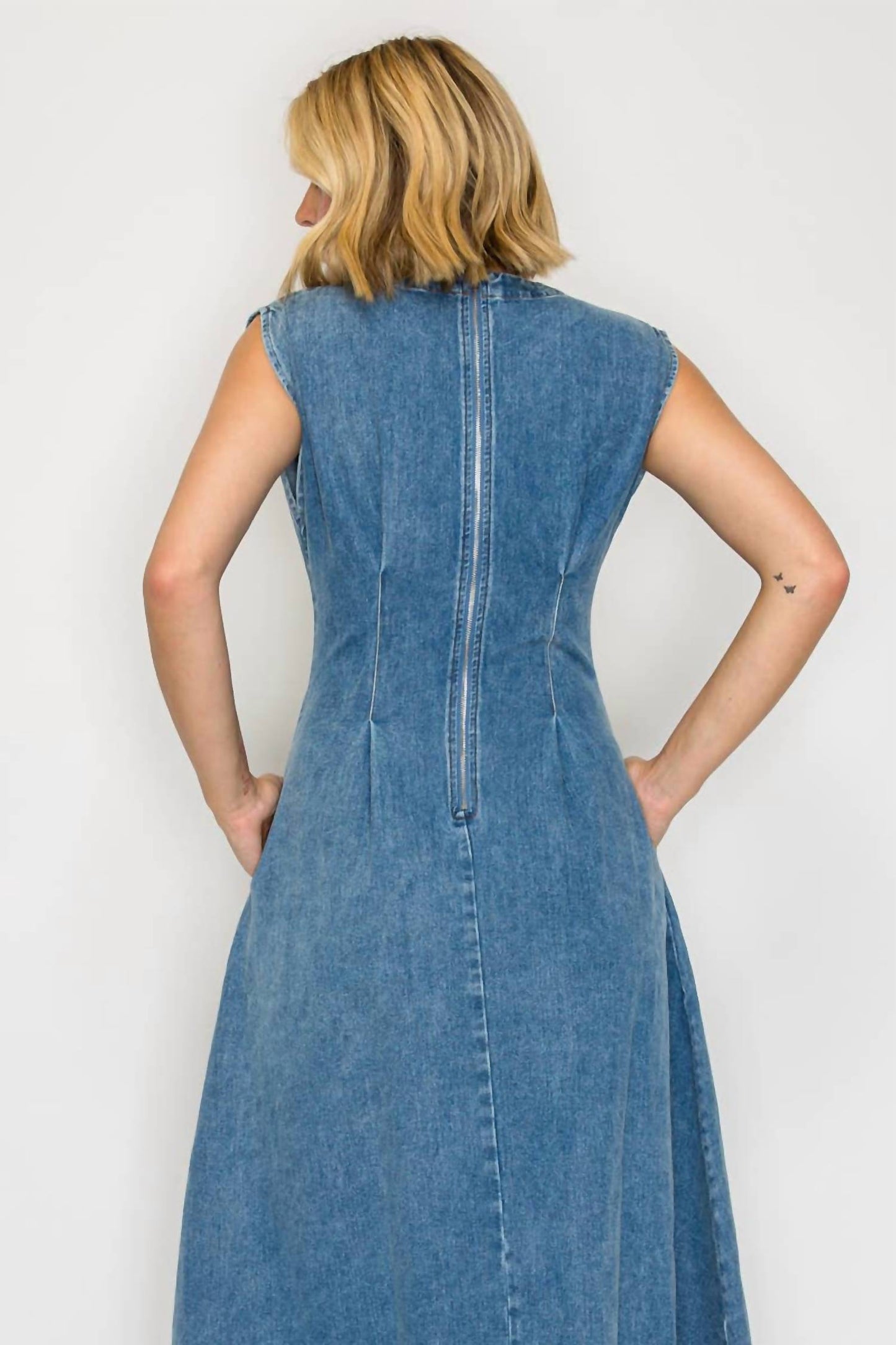 Timeless Button Down Midi Dress