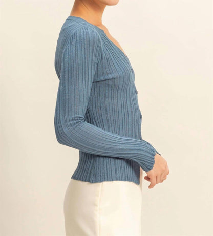 Gigi Ribbed Cardigan