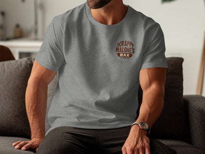 Industrial Magnet Tournament Tee - Scrappy Malone's Bar Humor