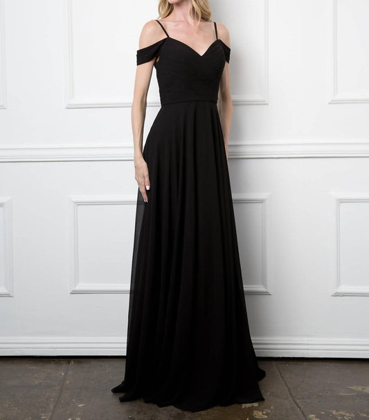 Off Shoulder Maxi Dress