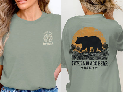 Heritage Florida Bear Graphic T-Shirt