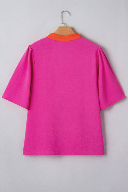 Chelsea Wide Short Sleeve Top