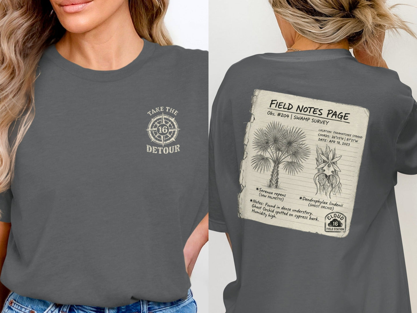 Field Notes: Ghost Orchid & Palmetto T-Shirt