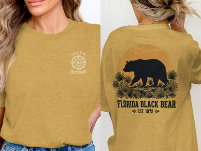 Heritage Florida Bear Graphic T-Shirt