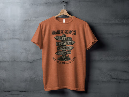 Nowhere Signpost Adventure: Backcountry Outpost Shirt